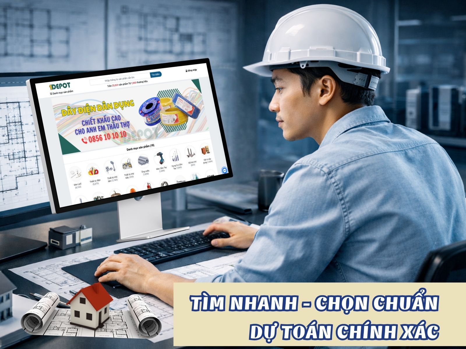 Tra cứu vật tư theo công trình